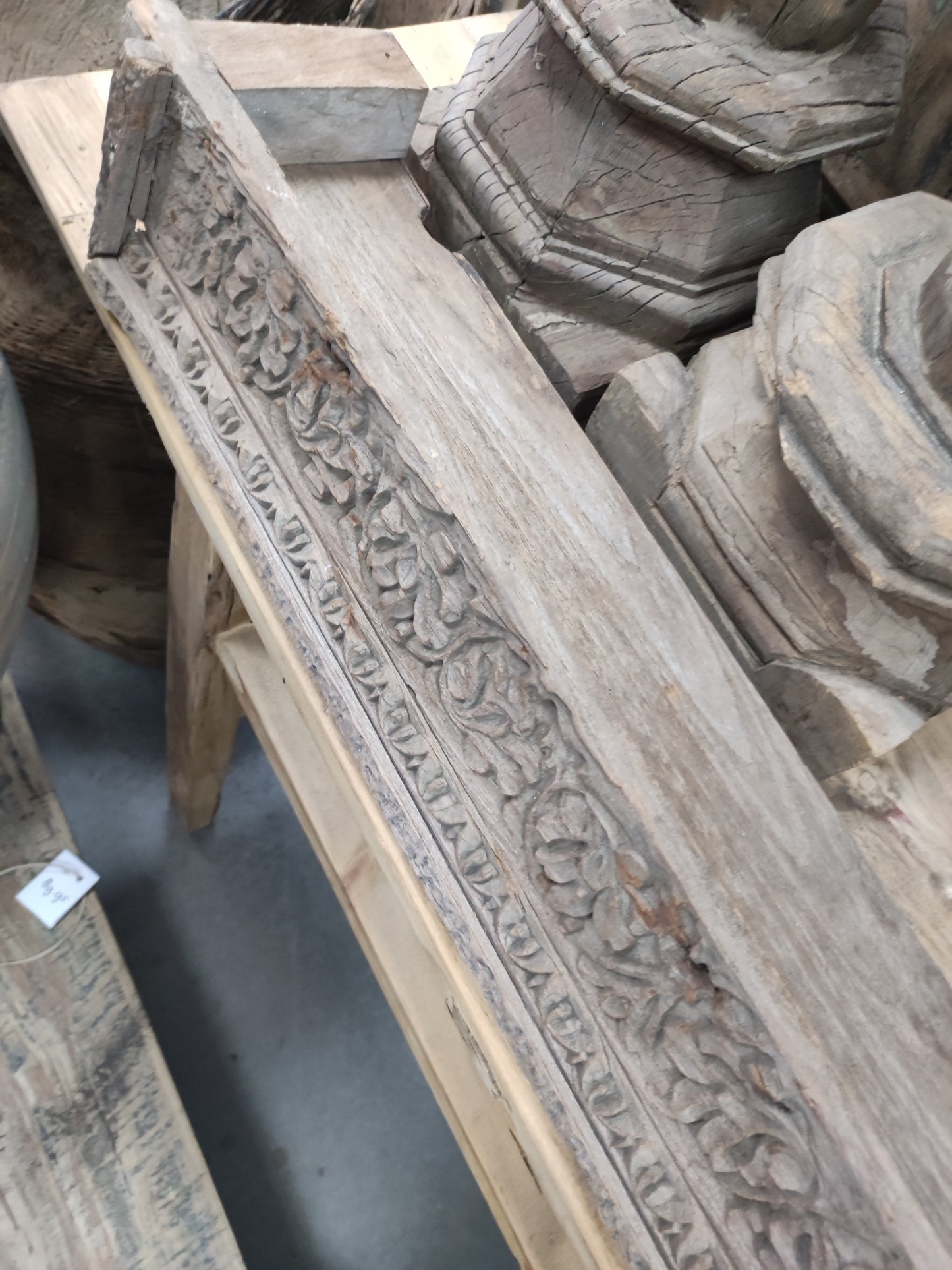 Oude Indiase wandplank