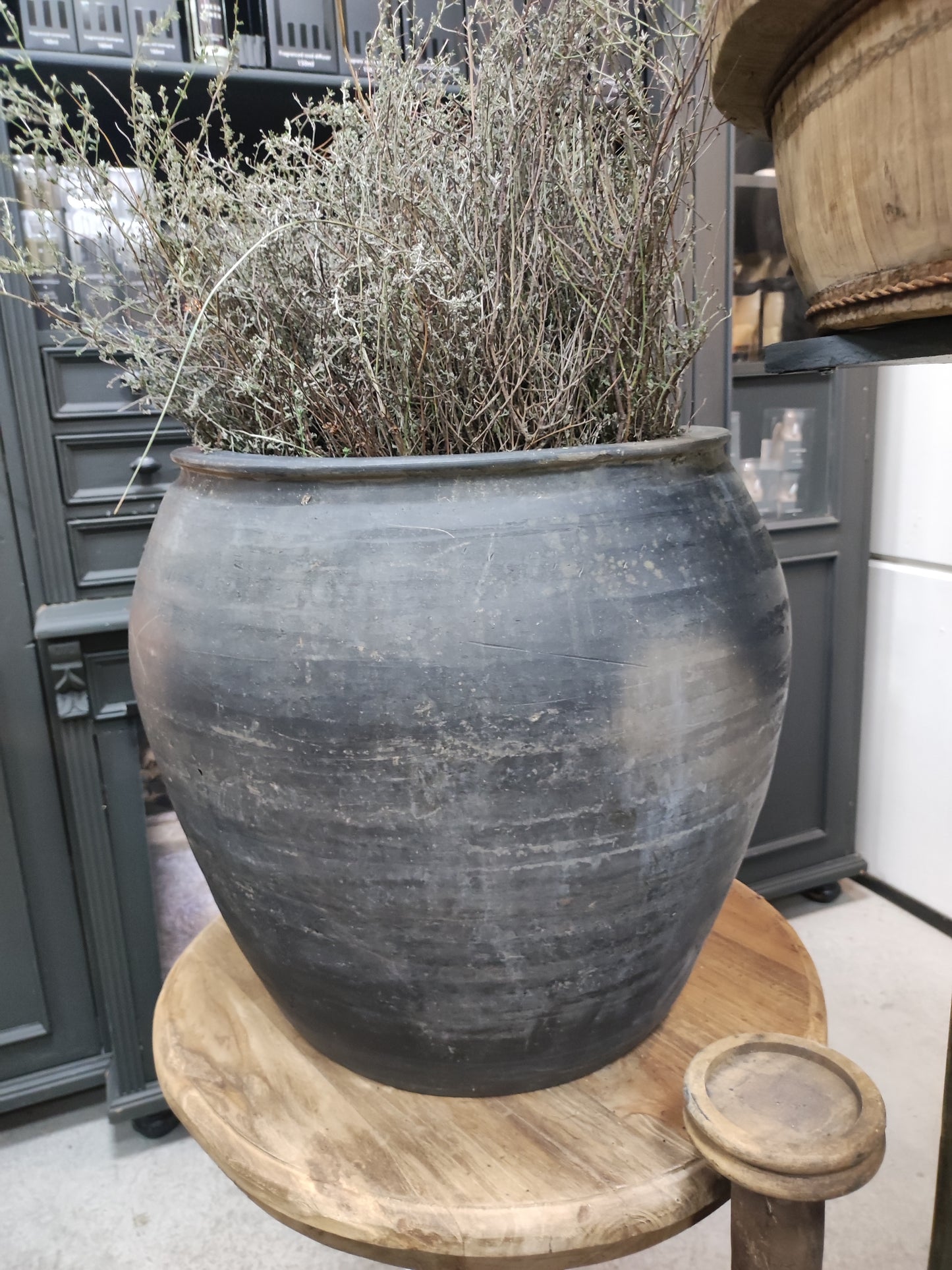 Indiase stenen kruik