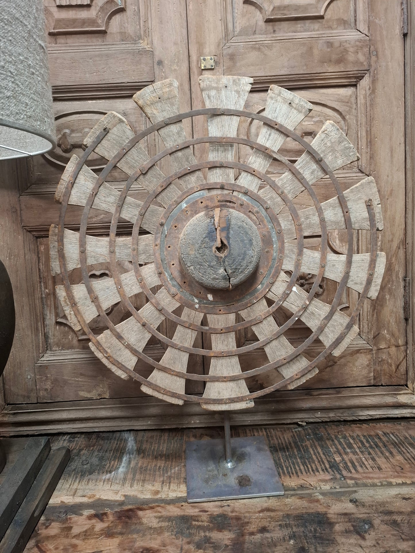 Houten wiel