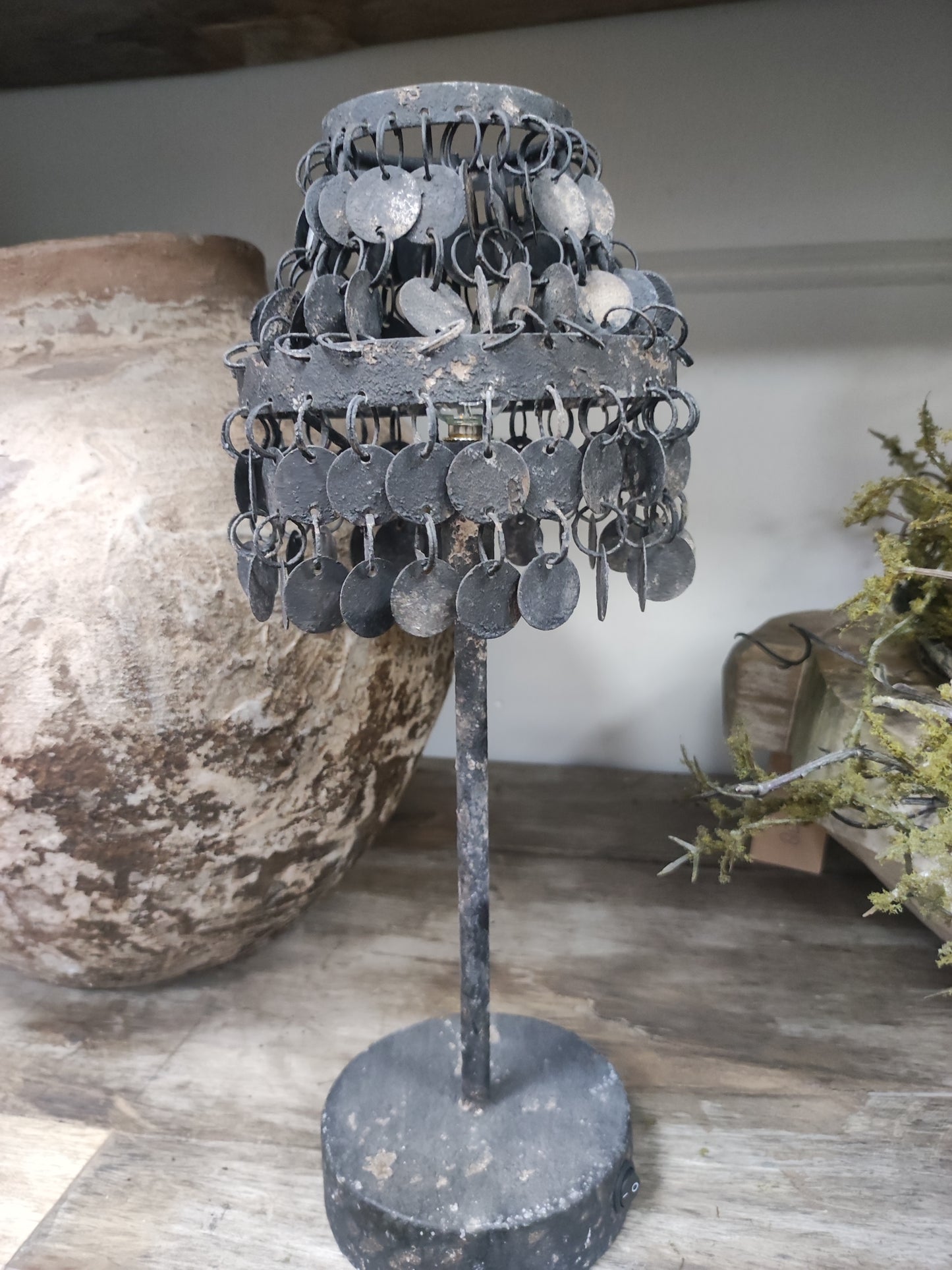 Tafel lampje schijfjes