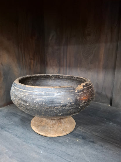 Authentiek houten bowl