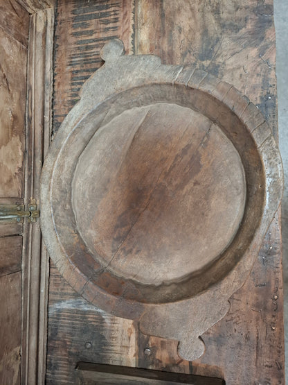 Indiaanse houten schaal