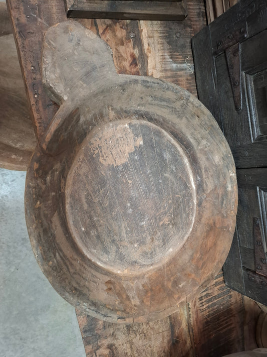 Indiaanse houten schaal