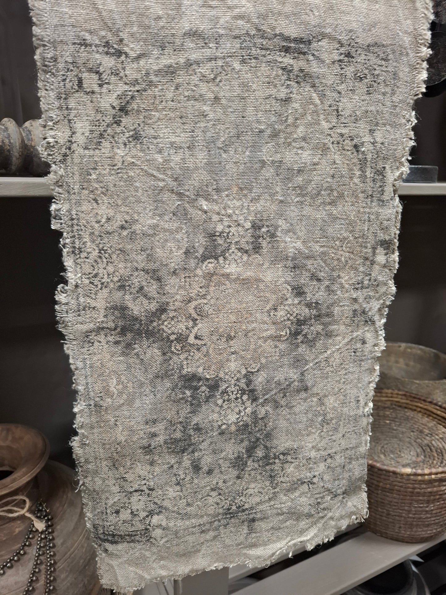 Wanddoek nomad shabby linnen