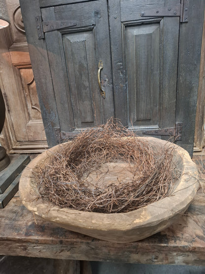 Indiaanse houten schaal