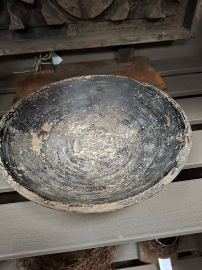 Authentiek houten bowl