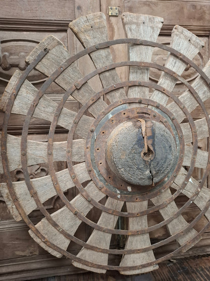 Houten wiel