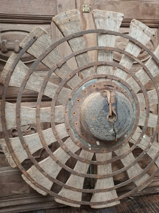 Houten wiel