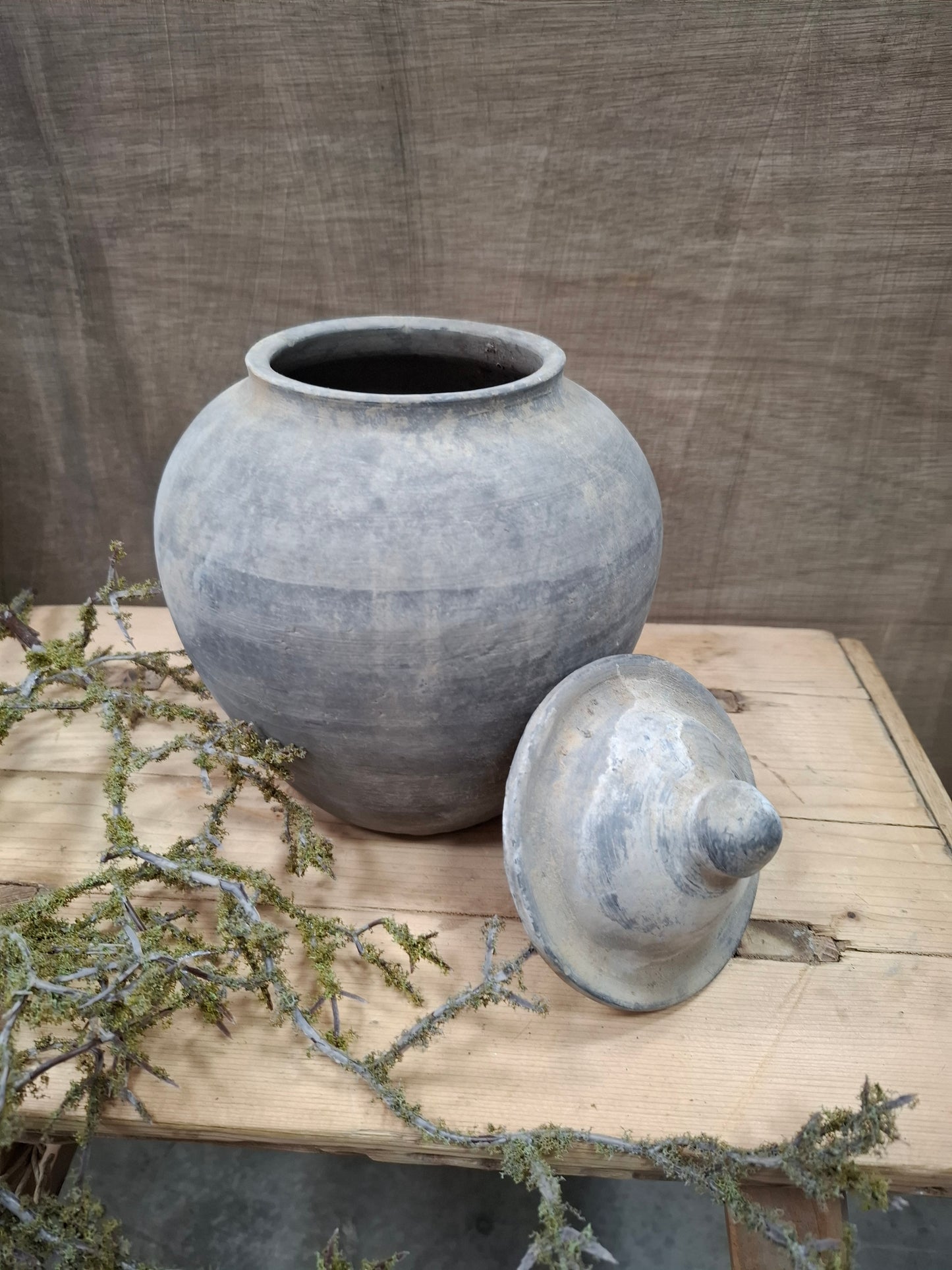 Chinese kruik met deksel