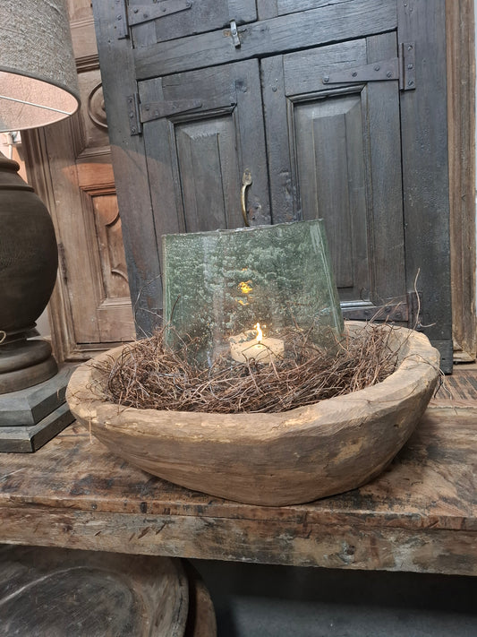 Indiaanse houten schaal