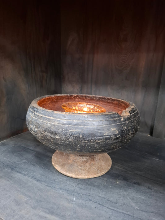 Authentiek houten bowl
