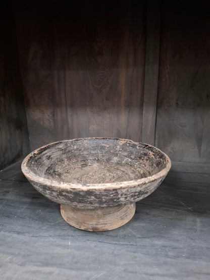 Authentiek houten bowl