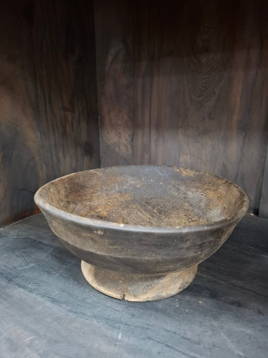 Authentieke houten bowl