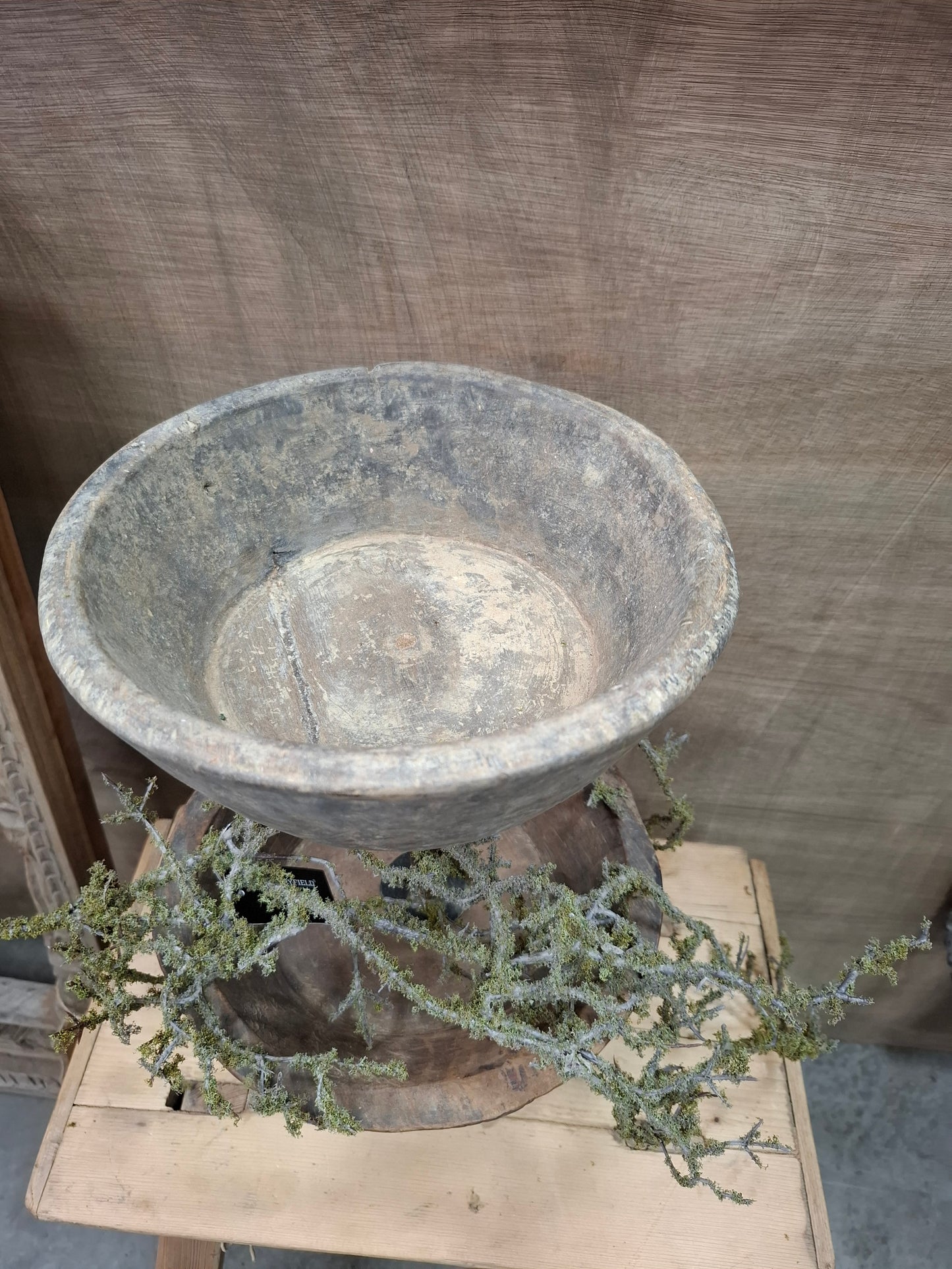 Etagere houten schalen 1