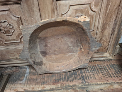 Indiaanse houten schaal