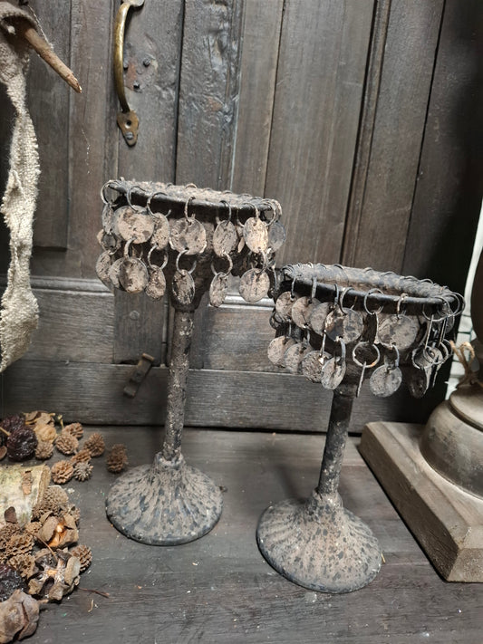 Kandelaar schijfjes rechts op afbeelding