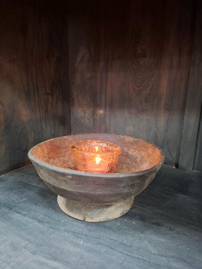 Authentieke houten bowl