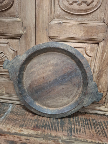 Indiaanse houten schaal