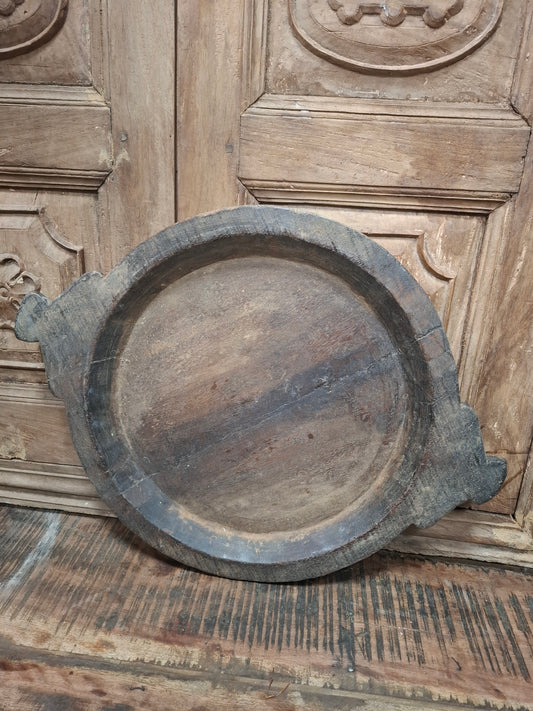 Indiaanse houten schaal